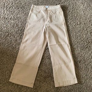 Weekday wide leg pants